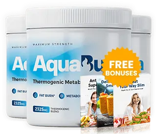 AquaBurn three bottle supply popular package