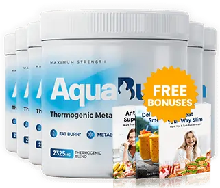 AquaBurn six bottle supply best value package with free bonuses